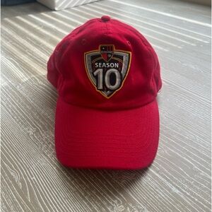 NJ/NY MetroStars Strap Back Hat 2006 10th Anniversary